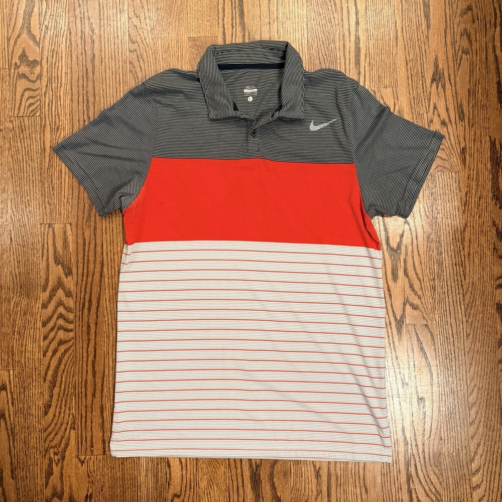 NIKE DRI-FIT ORIGINAL 2014‎ TENNIS MEN POLO SHIRT JERSEY SIZE L 598146-010
